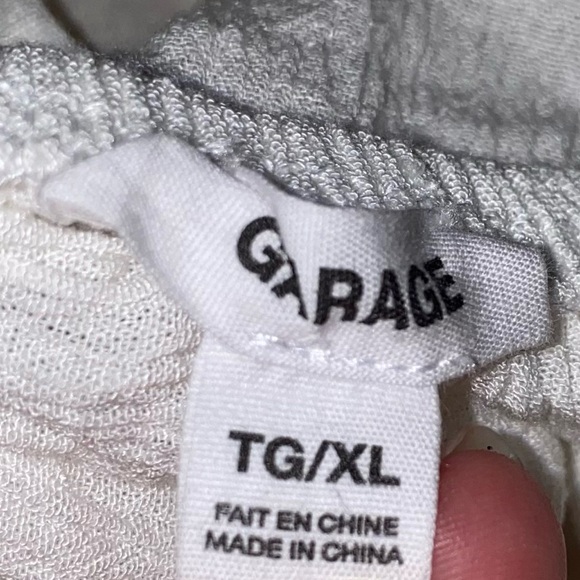 Garage Babydoll Peplum Halter Cami in Snow White - Picture 7 of 8